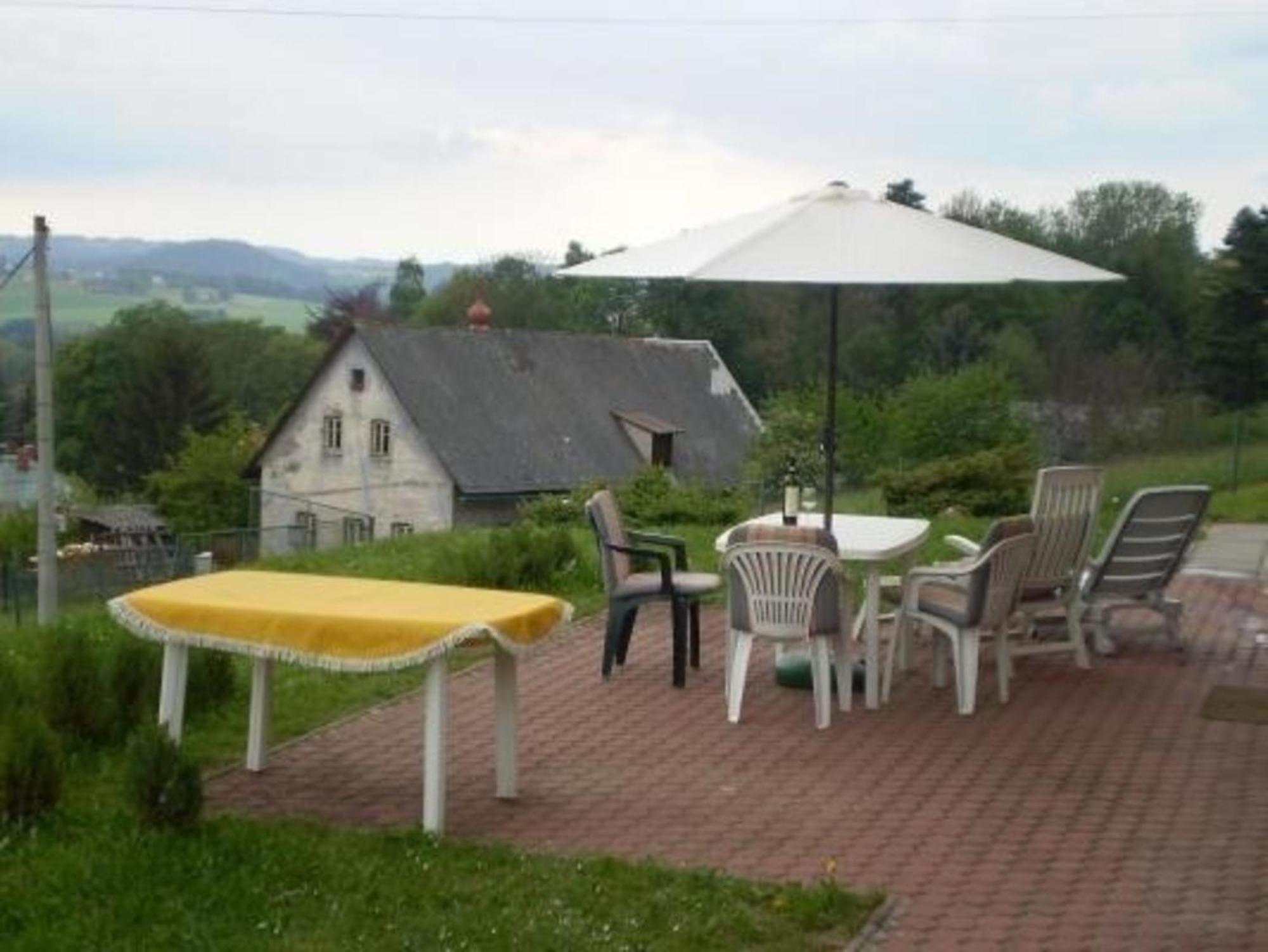 Ein Ferienhaus Mit Terrasse Und Garten Villa Male Svatonovice Buitenkant foto